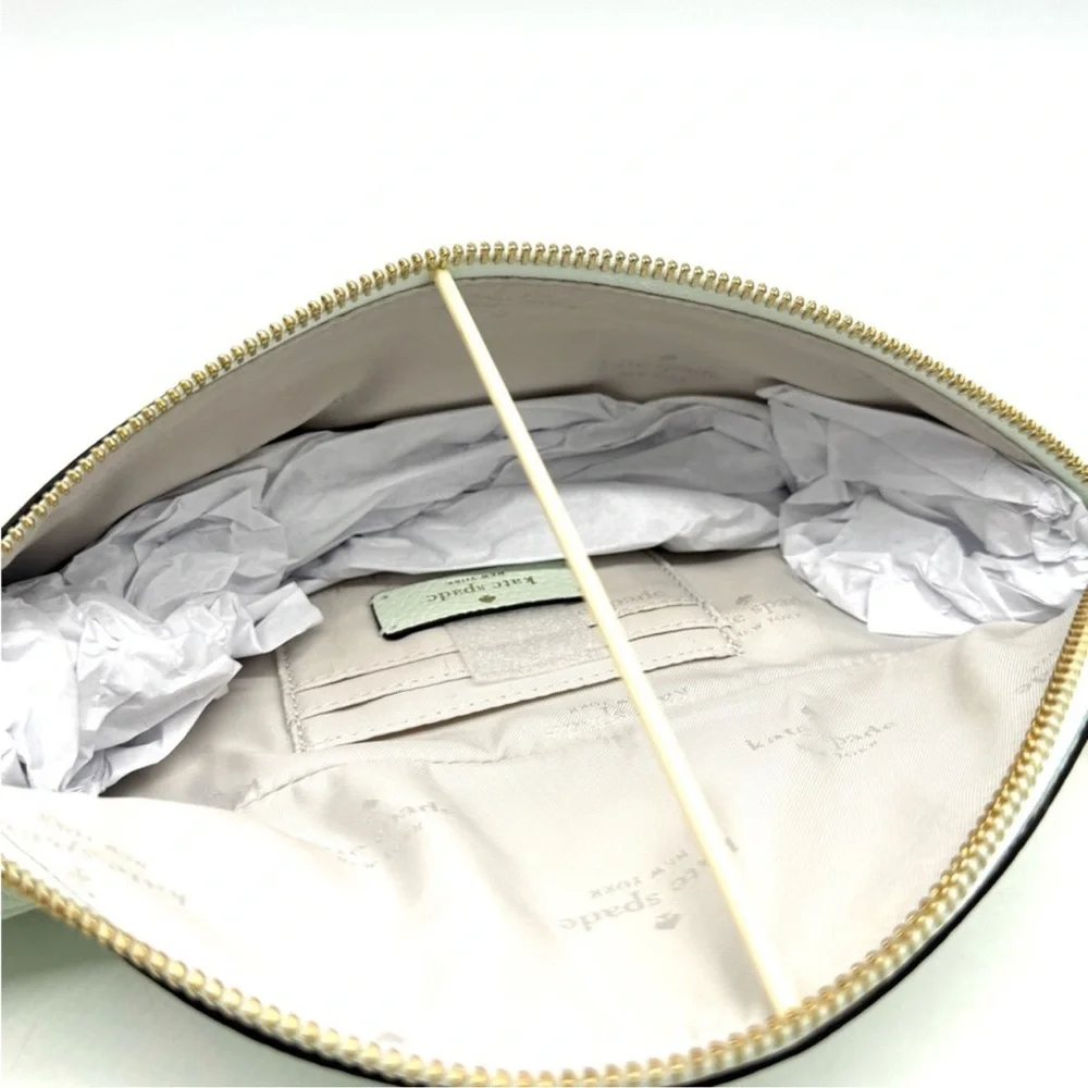 Kate Spade Leila Lime Sherbet Leather Belt Bag Lime Sherbet - Picture 8 of 9